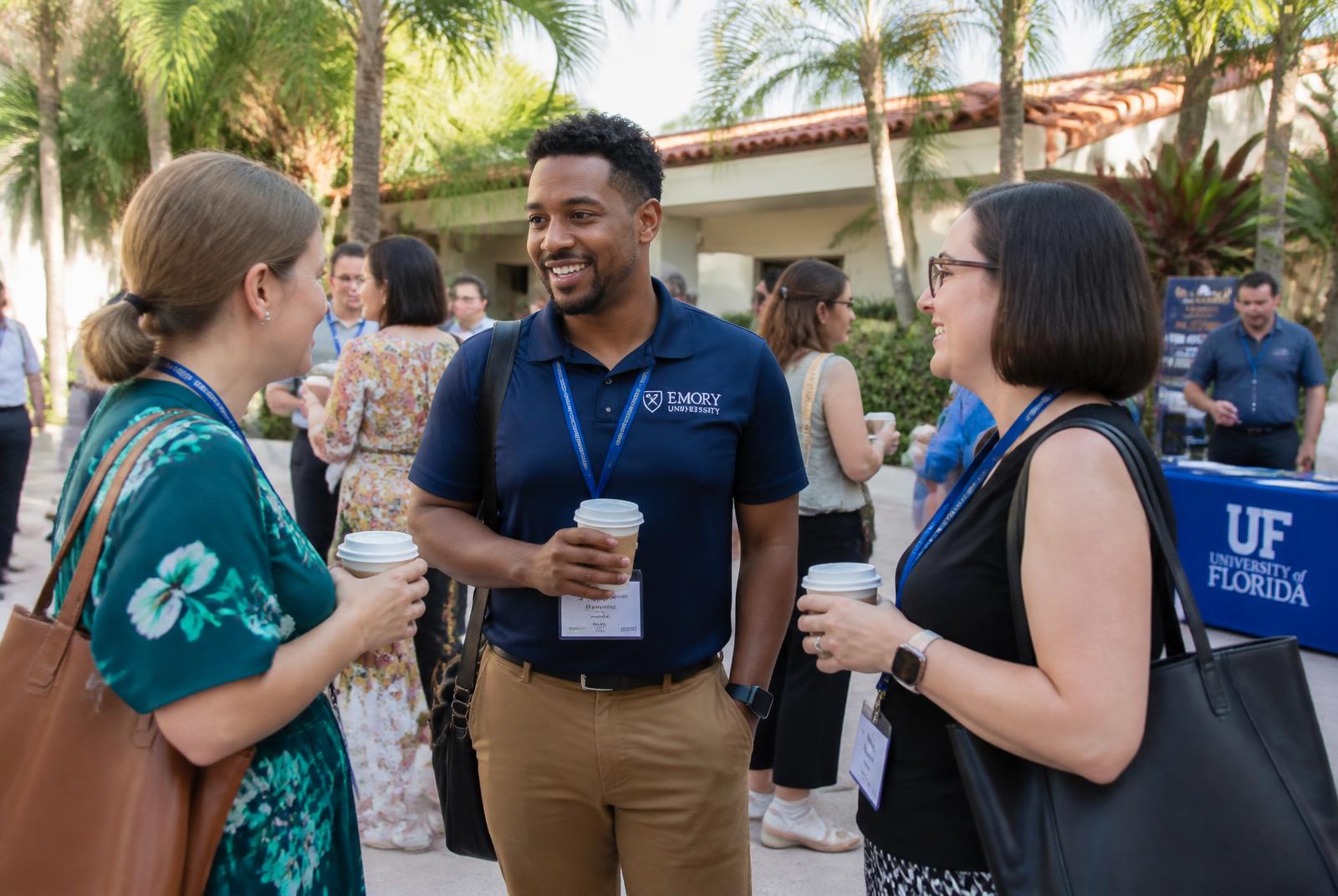 Counselor and admissions networking moments